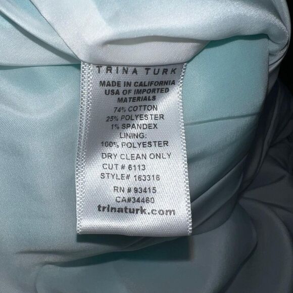 TRINA TURK Miss Brady Women’s Color Block Sleeveless Mini Dress - US 2 - Picture 10 of 10